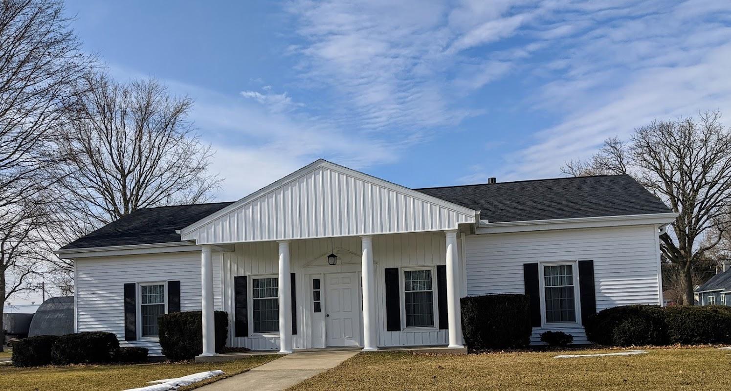 Fiocchi Funeral Home building in Cherry, Illinois