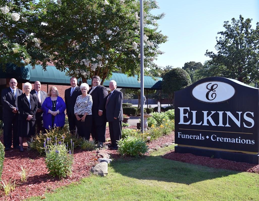 Elkins Funeral Home building in Florence, Alabama