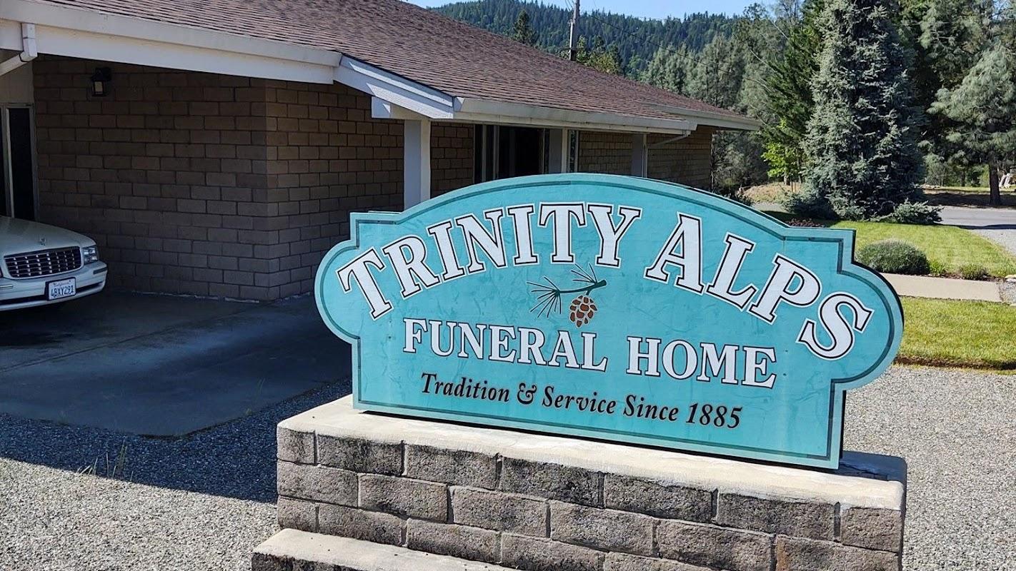 Forrest Funeral Home building in Weaverville, California