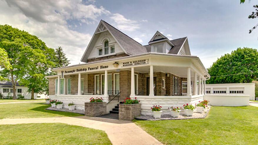 Fosnaught-Holdship Funeral Home in Marion Michigan