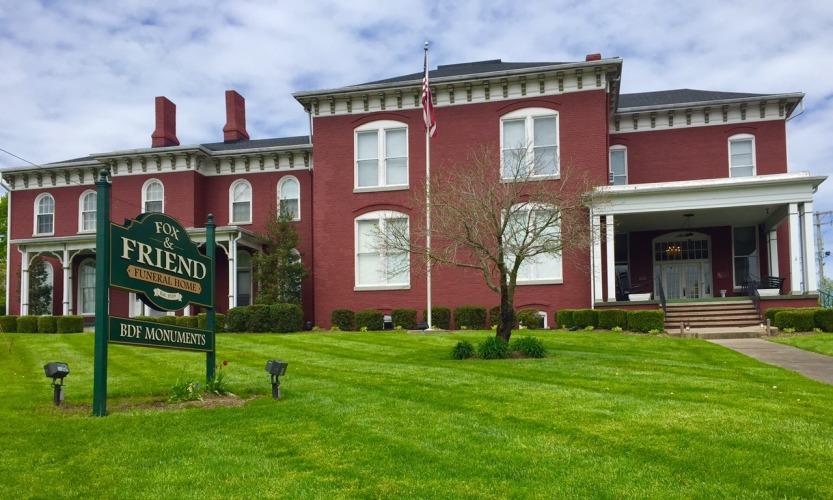 Fox Funeral Home building in Stanford, Kentucky