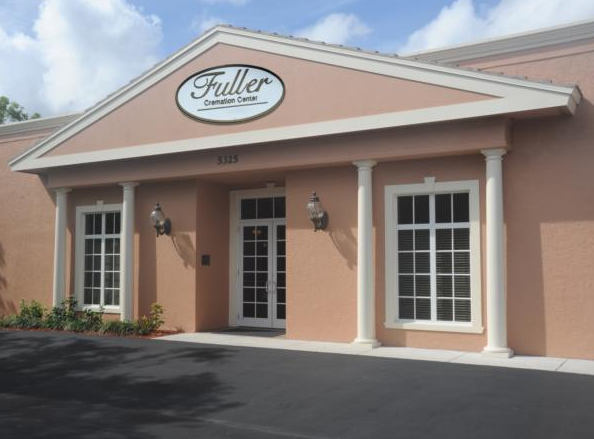 Fuller Cremation Center building in Naples, Florida