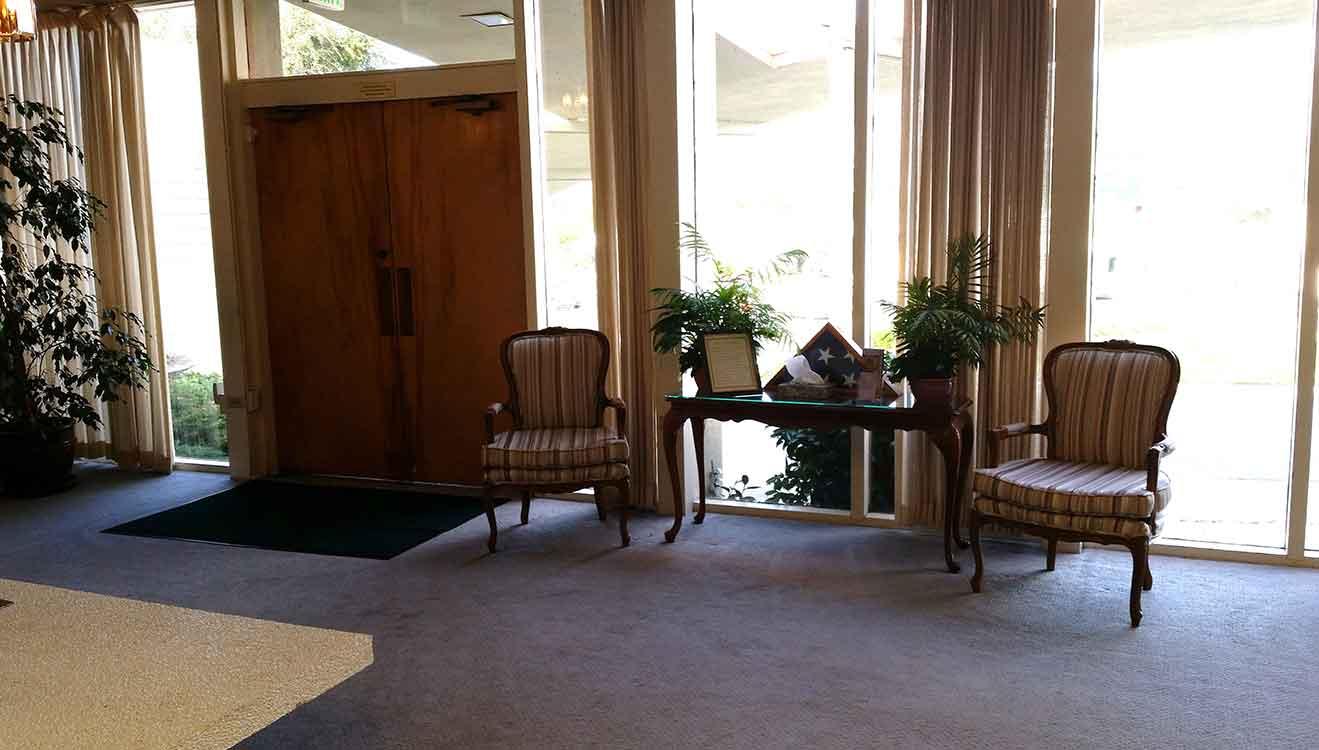 Garden Chapel Funeral Directors building in South San Francisco, California