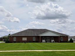 Gehret Funeral Home building in Fort Loramie, Ohio