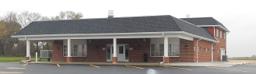 Genandt Funeral Home building in Winnebago, Illinois