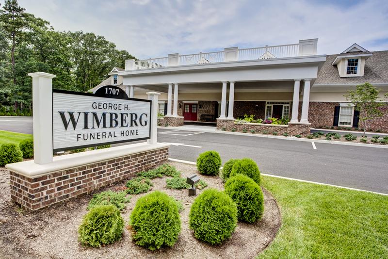 George H. Wimberg Funeral Home building in Linwood, New Jersey