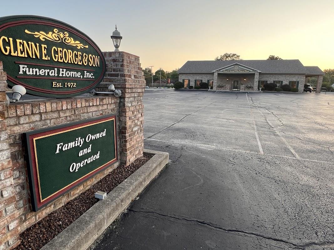Glenn E.George & Son Funeral Home in Shelbyville Indiana