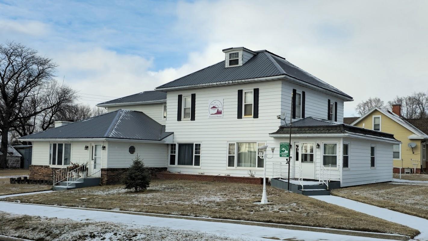 Goglin Funeral Home building in Scotland, South Dakota