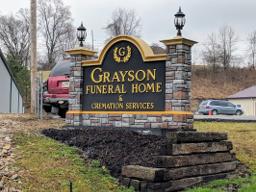 Grayson Funeral Home & Cremation Services building in Grayson, Kentucky