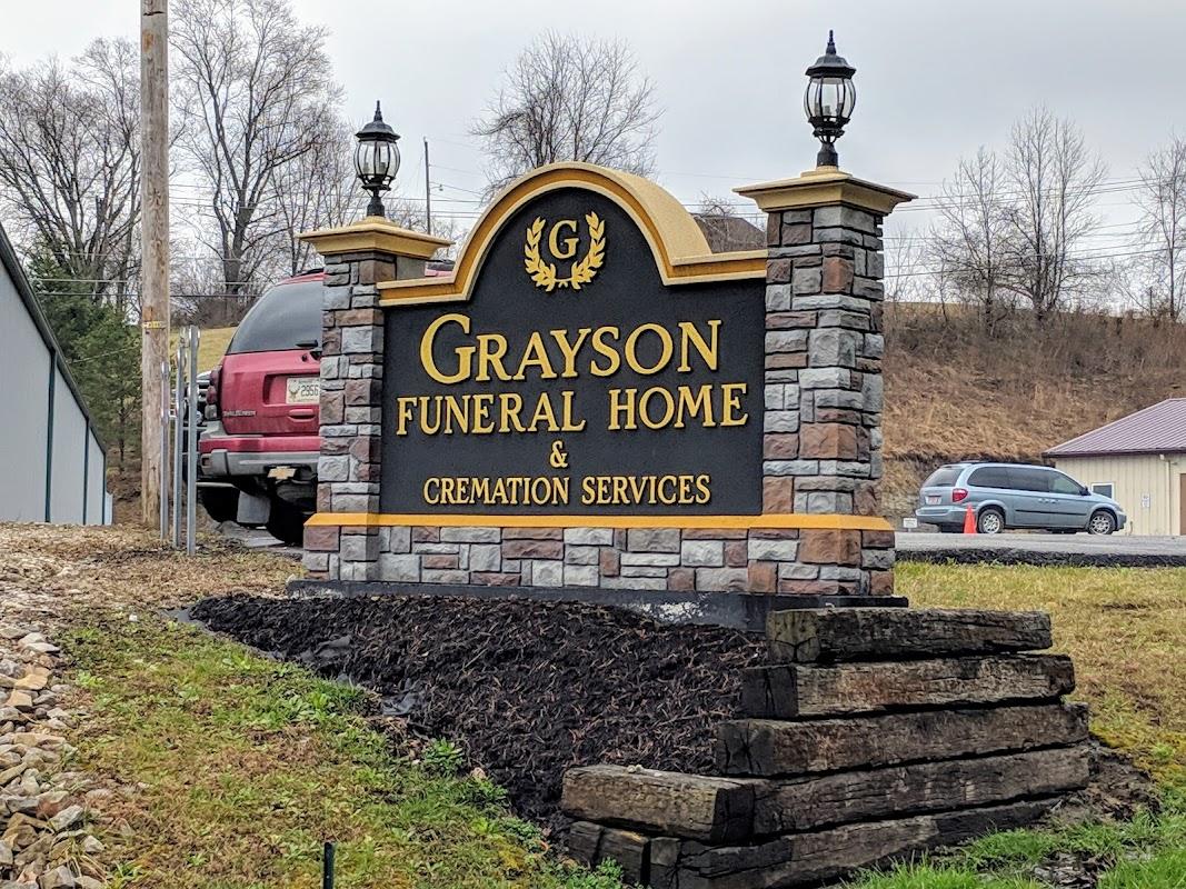 Grayson Funeral Home & Cremation Services building in Grayson, Kentucky