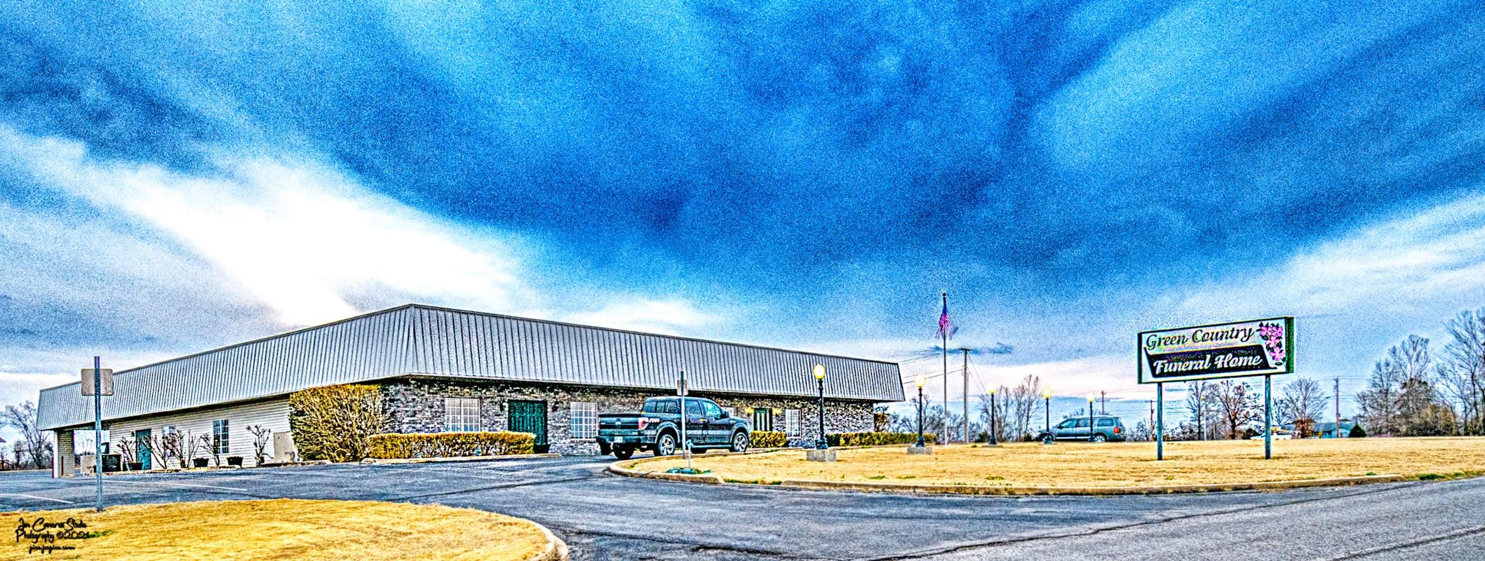 Green Country Funeral Home & Crematory building in Tahlequah, Oklahoma