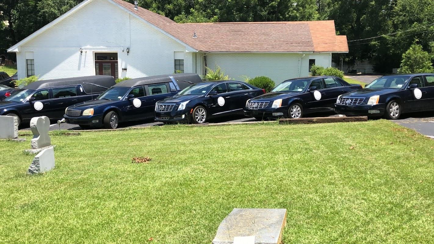 Hudson Funeral Service building in Greenville, Alabama