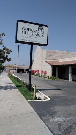 Guerra & Gutierrez J.T. Oswald Mortuary building in San Fernando, California