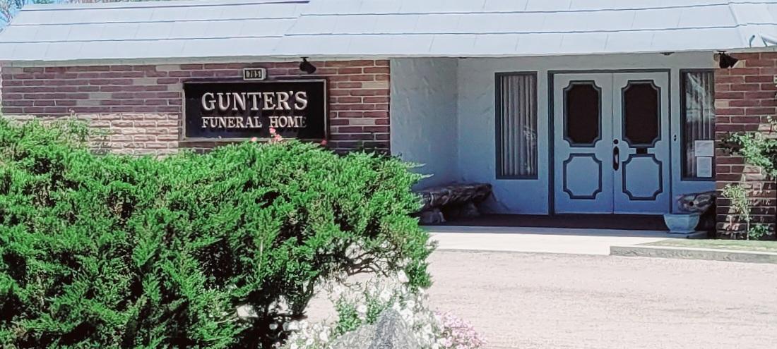 Gunter's Hawthorne Funeral Home in Hawthorne Nevada