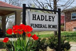 Hadley Funeral Home building in Windsor, Missouri