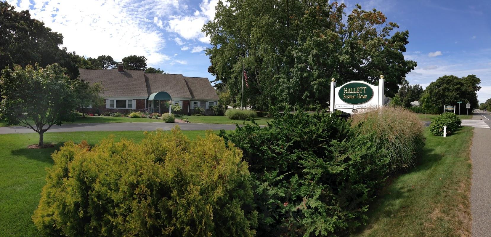 Hallett Funeral Home building in South Yarmouth, Massachusetts
