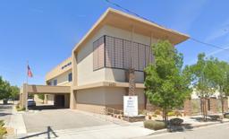 Halley-Olsen-Murphy Memorial Chapel building in Lancaster, California