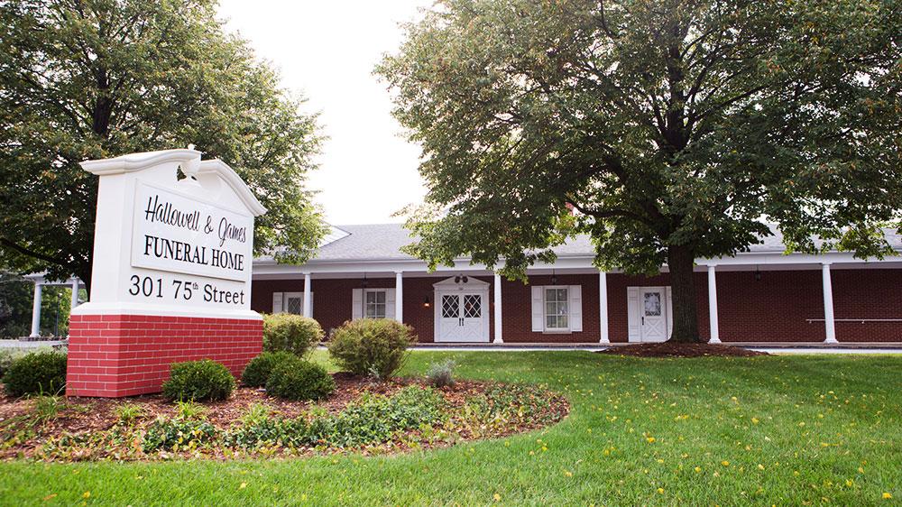 Hallowell & James Funeral Home in Downers Grove Illinois