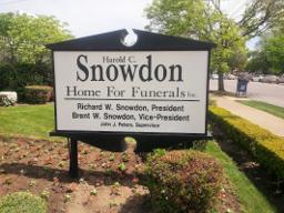 Harold C. Snowdon Funeral Home building in Kingston, Pennsylvania