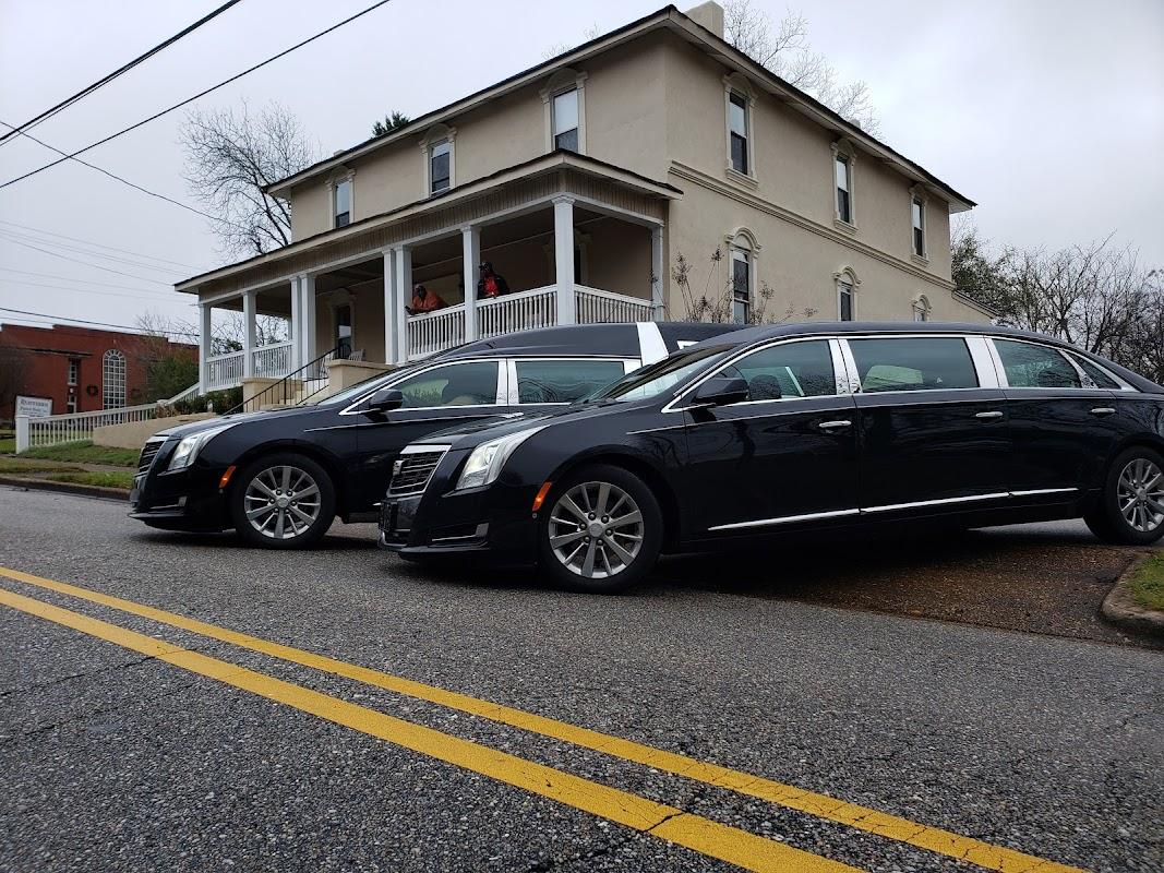 Harrison Funeral Home building in Troy, Alabama