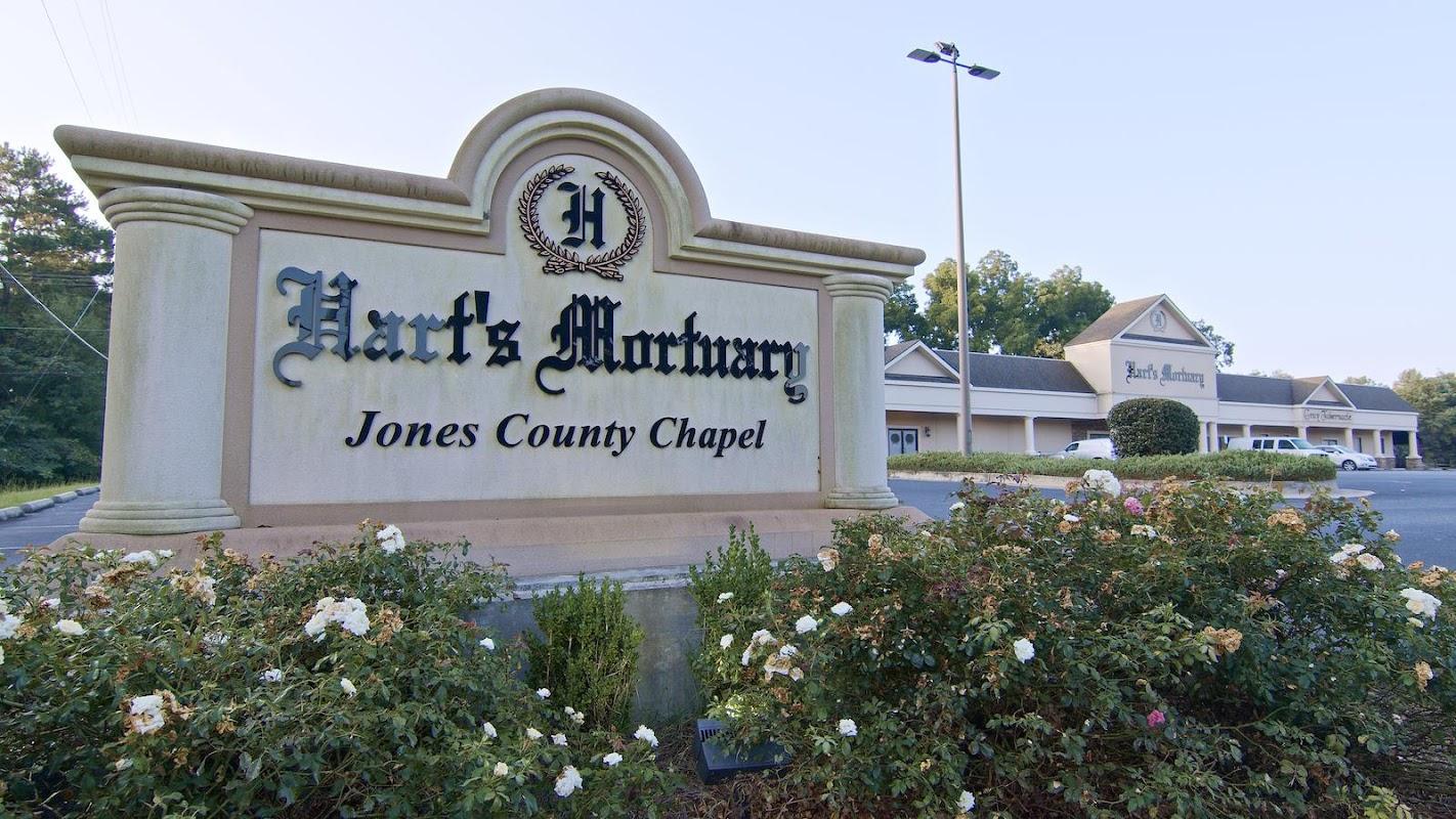 Hart's Mortuary Jones County Chapel building in Gray, Georgia