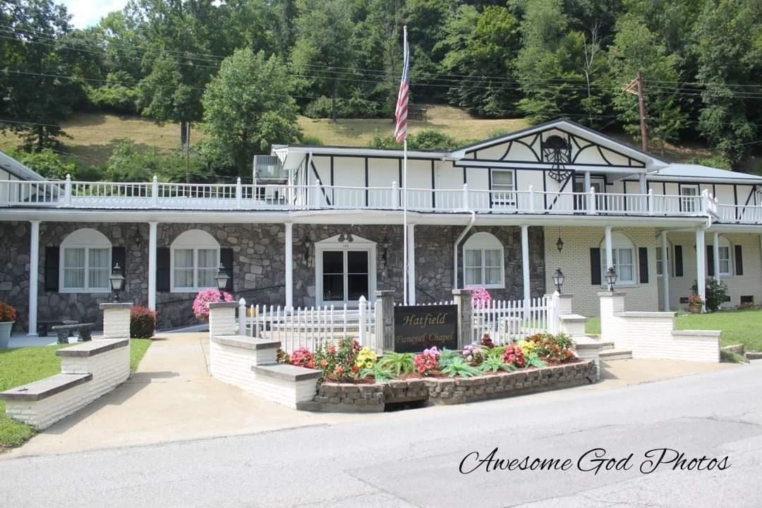 Hatfield Funeral Chapel building in Toler, Kentucky