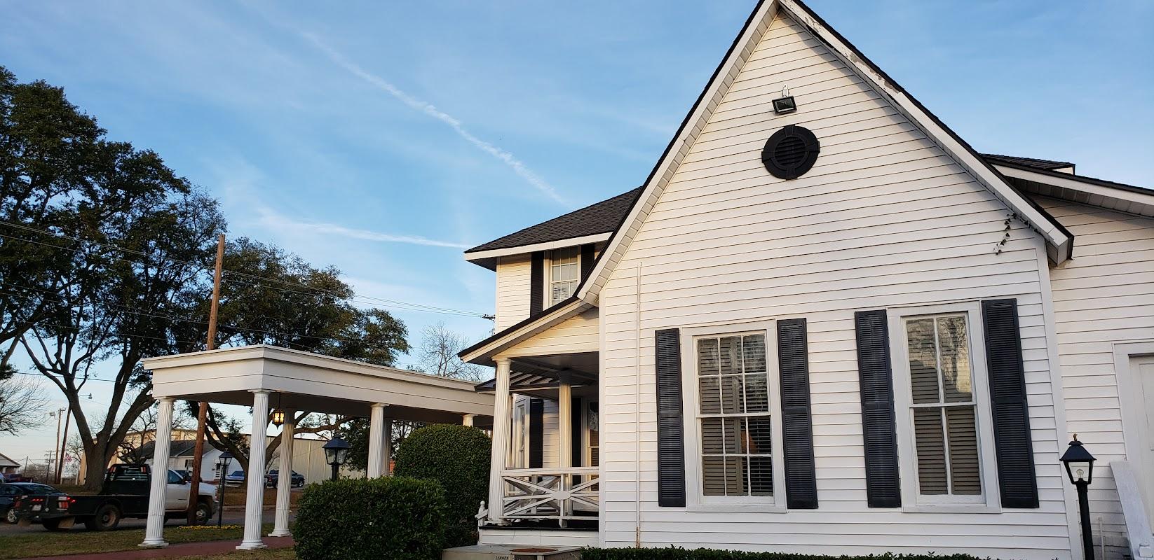 Hawthorn Funeral Home building in Carthage, Texas