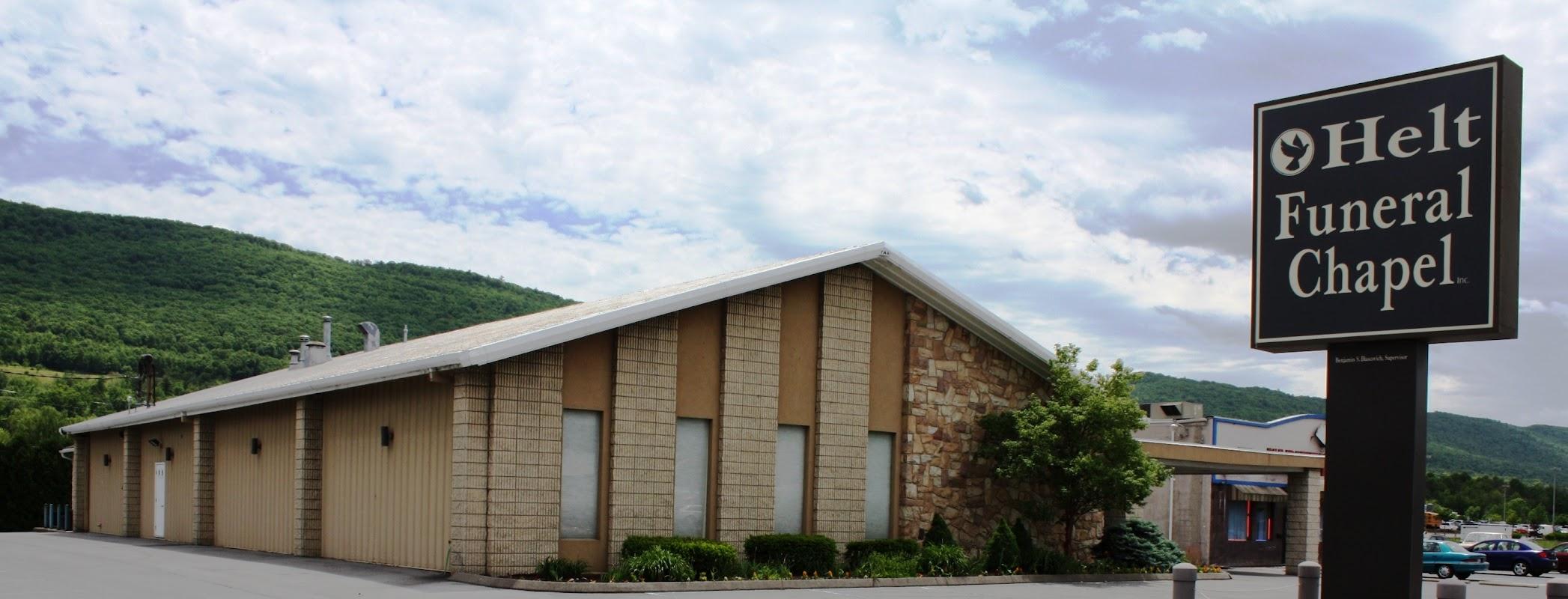 Helt Funeral Chapel building in Mill Hall, Pennsylvania