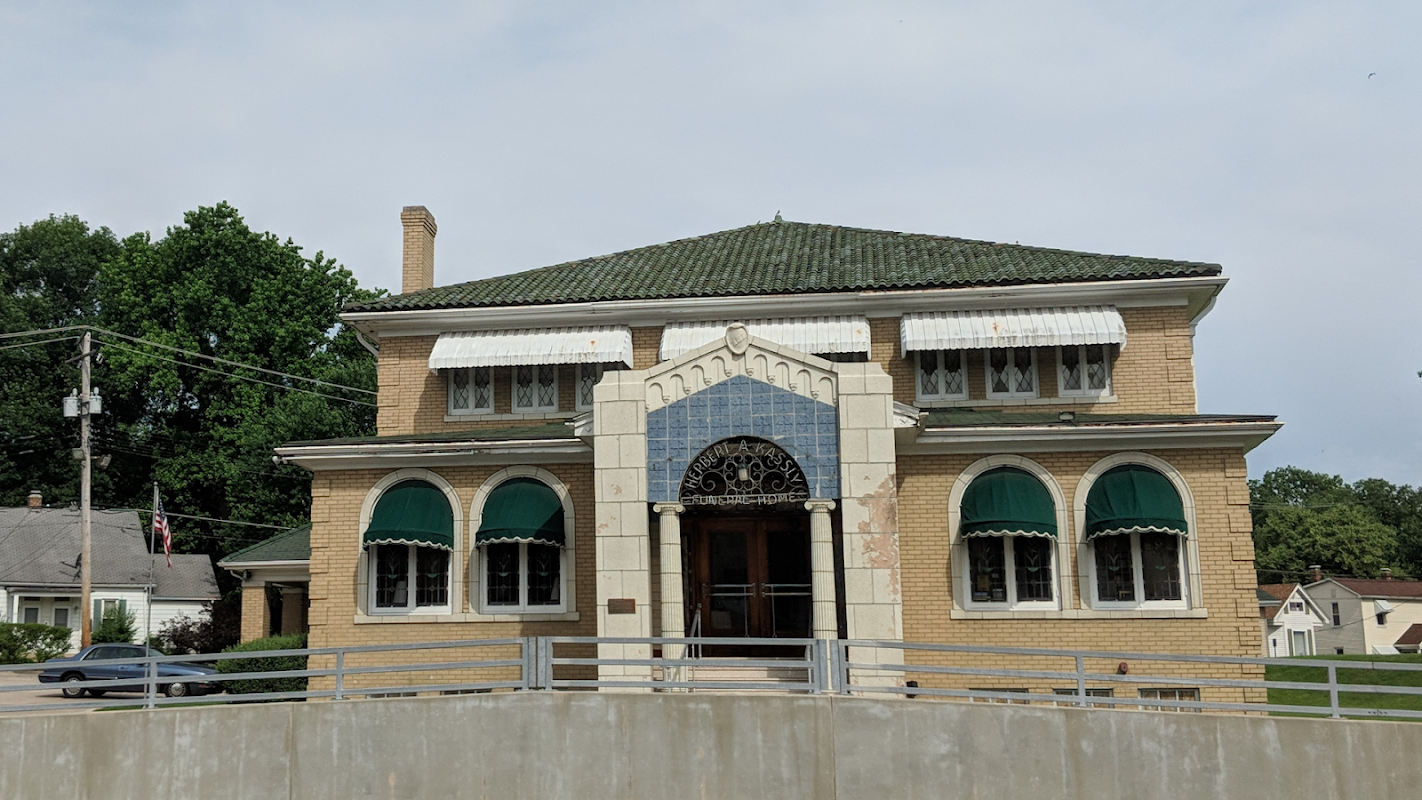 Herbert A Kassly Funeral Home building in Collinsville, Illinois