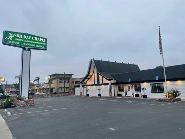 Heritage-Dilday Memorial Services building in Huntington Beach, California