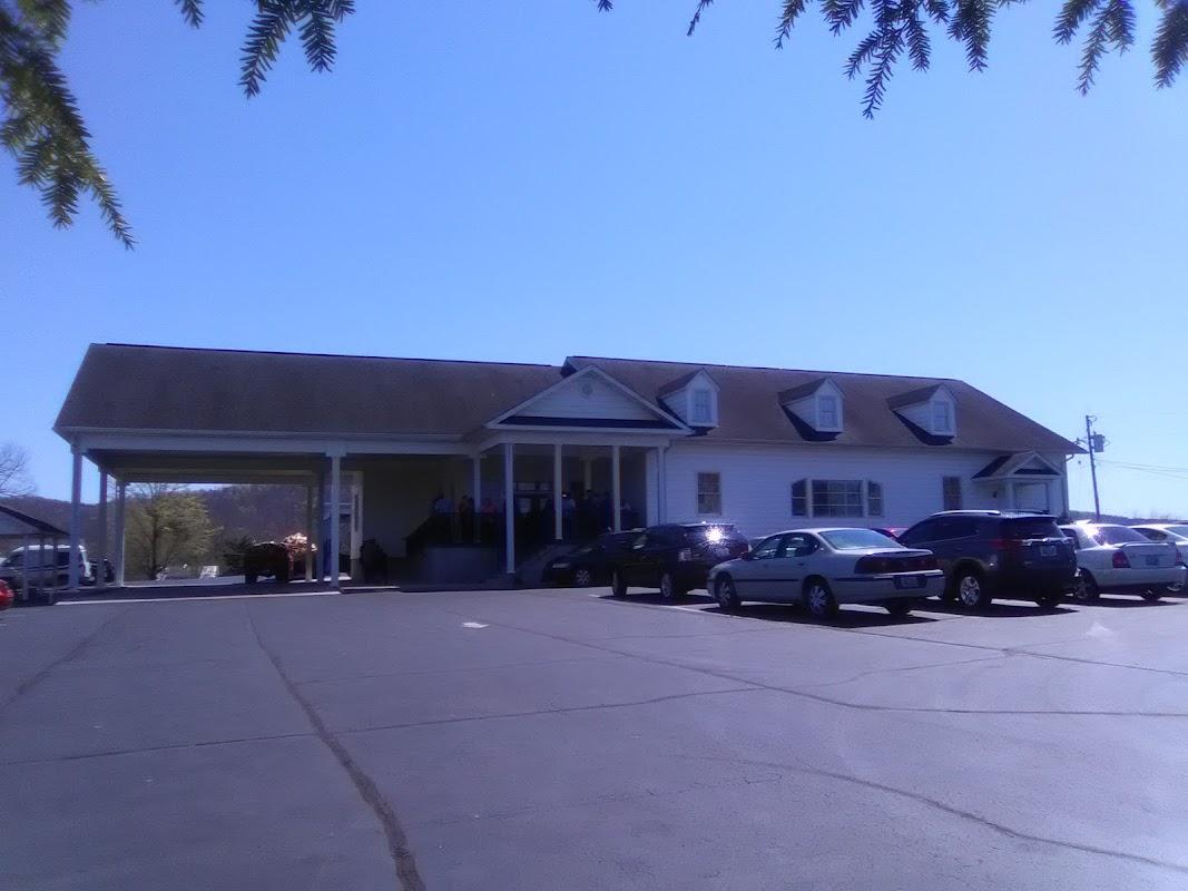 Hicks-Vaughn Funeral Home building in Monticello, Kentucky