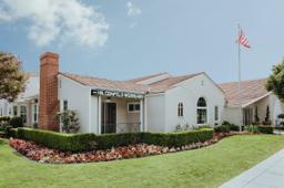 Hilgenfeld Mortuary building in Anaheim, California