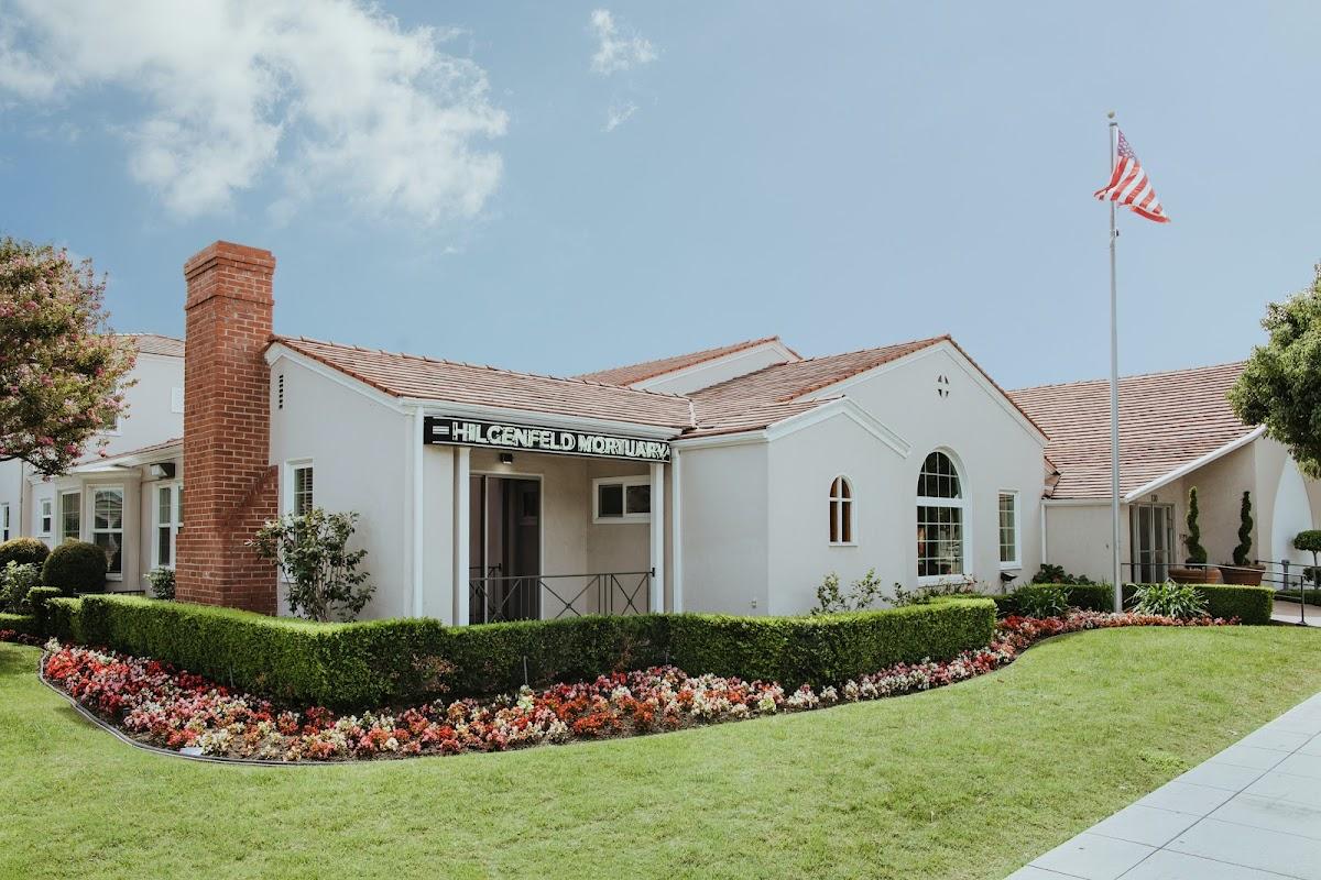 Hilgenfeld Mortuary building in Anaheim, California