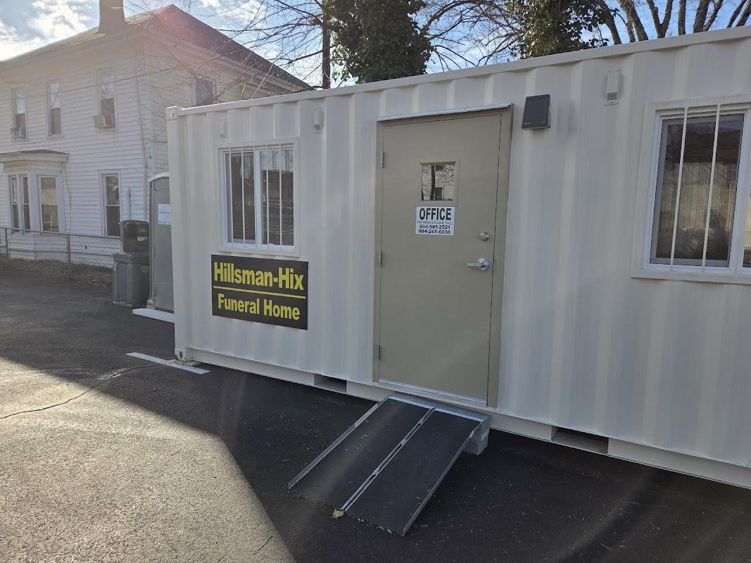 Hillsman-Hix Funeral Home in Amelia Court House Virginia