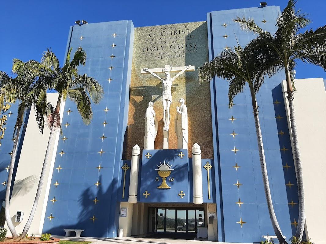 Holy Cross Mortuary building in Culver City, California