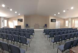 Hopkins Funeral Home building in Washington, Georgia