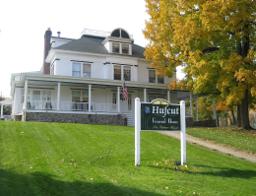 Hufcut Funeral Home building in Dover Plains, New York