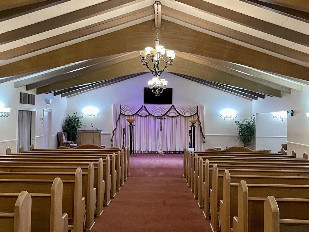 Ingold Funeral Chapel building in Fontana, California