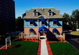 Island Memorial Funeral Home building in East Orange, New Jersey