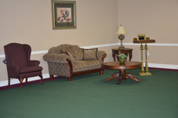 Jackson Memory Funeral Home building in Town Creek, Alabama