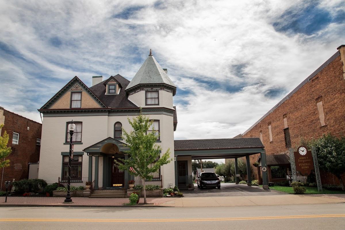 James F. Ferguson Funeral Home building in Blairsville, Pennsylvania