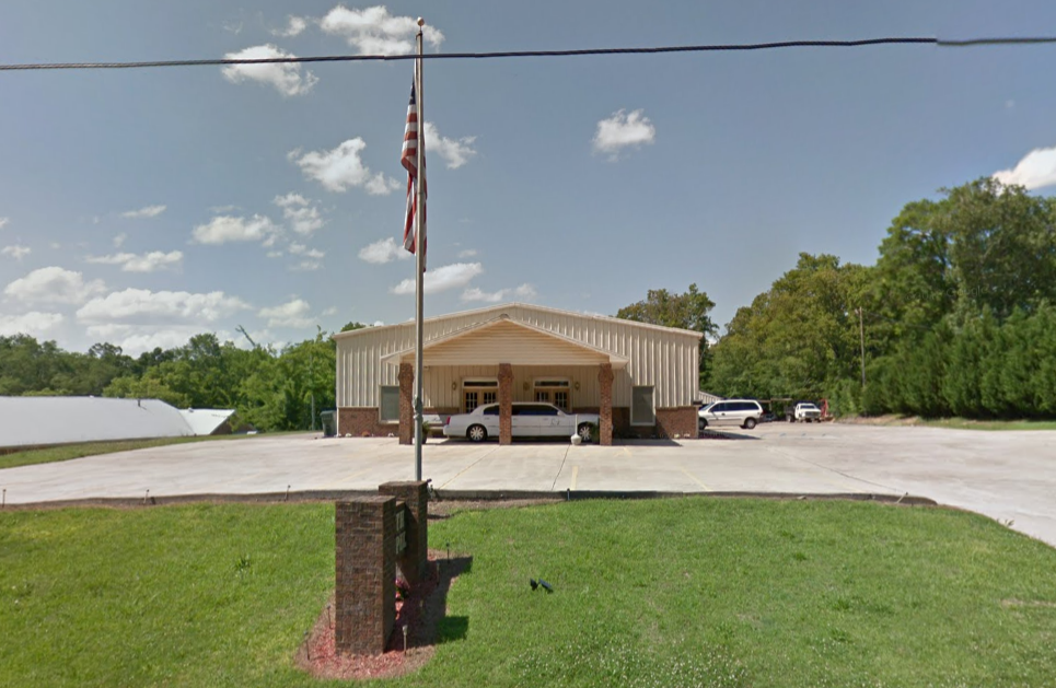 Faith Chapel Funeral Home building in Jasper, Alabama