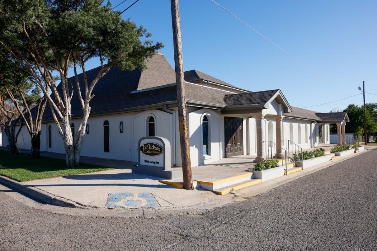 Joe Jackson Heights Funeral Chapel building in Laredo, Texas