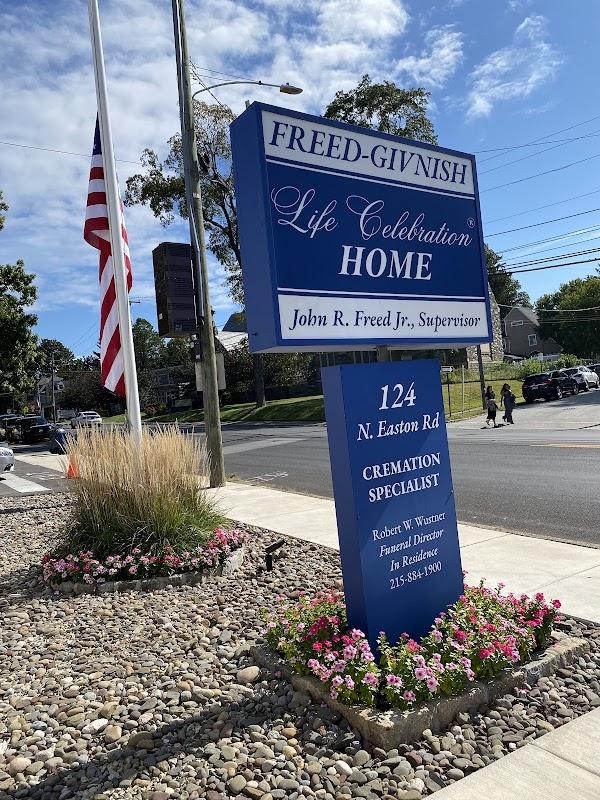 John R. Freed Funeral Home in Glenside Pennsylvania