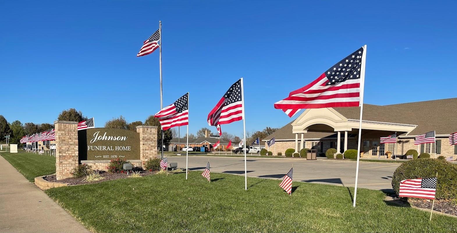 Johnson & Sons Funeral Home building in Effingham, Illinois