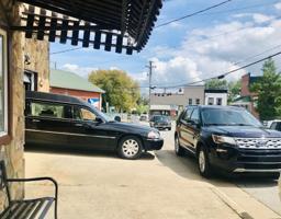 Kain & Kabler Funeral Service building in Mount Olivet, Kentucky
