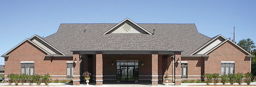 Keck-Coleman Funeral Home building in Saint Johns, Michigan