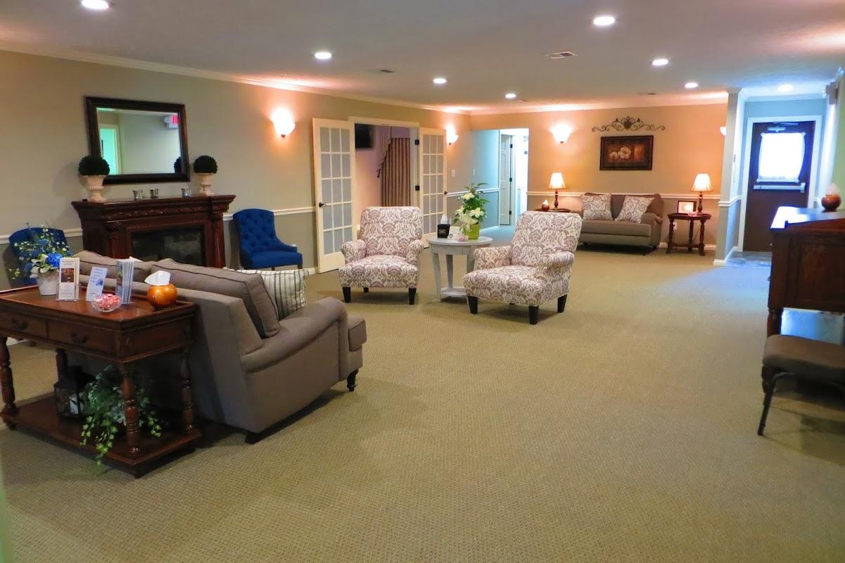 Keepes Funeral Home building in Mount Carmel, Illinois