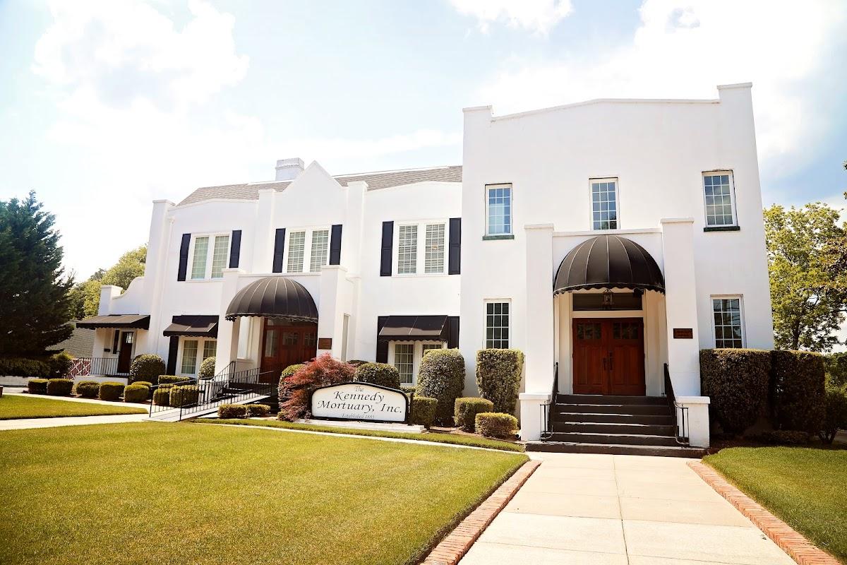 Kennedy Mortuary building in Laurens, South Carolina