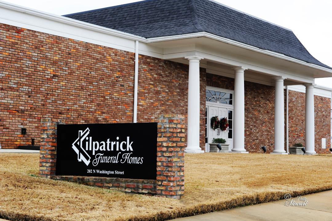 Kilpatrick Funeral Home building in Farmerville, Louisiana